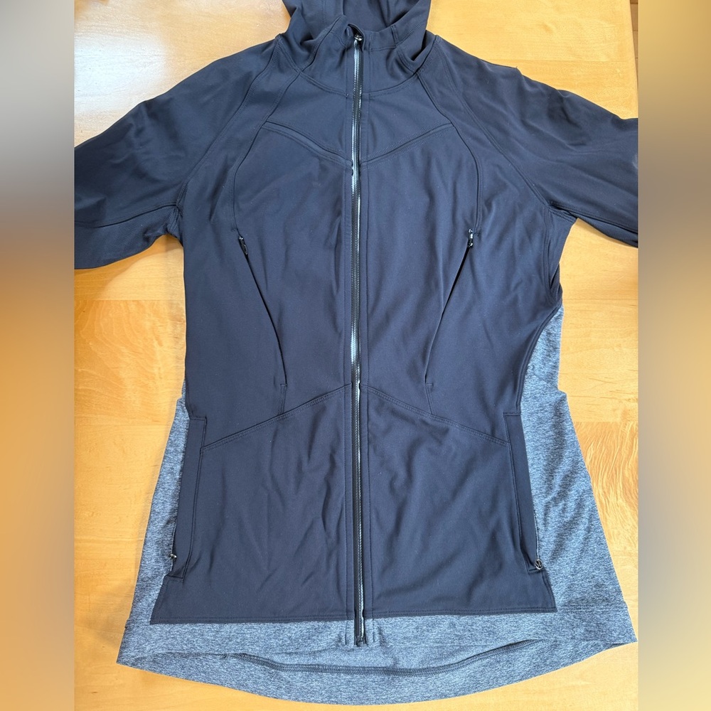 Lululemon Black And Grey Hooded Define Jacket - Picture 7 of 15
